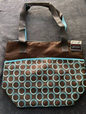 NWT Insulated Market Tote Bag, Antimicrobial Protection